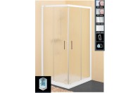 SQ line cabina dus 80x80cm, profile albe